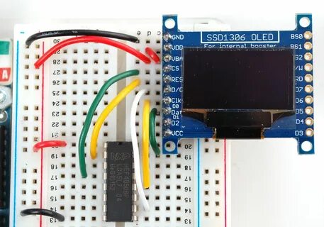 Подключение oled