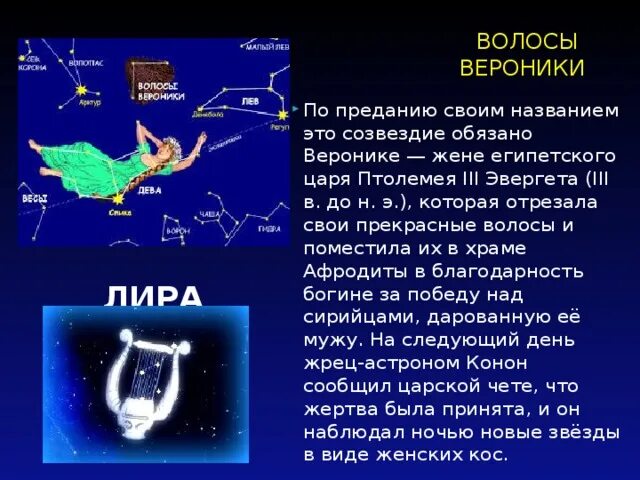 Подготовить сообщение о созвездии