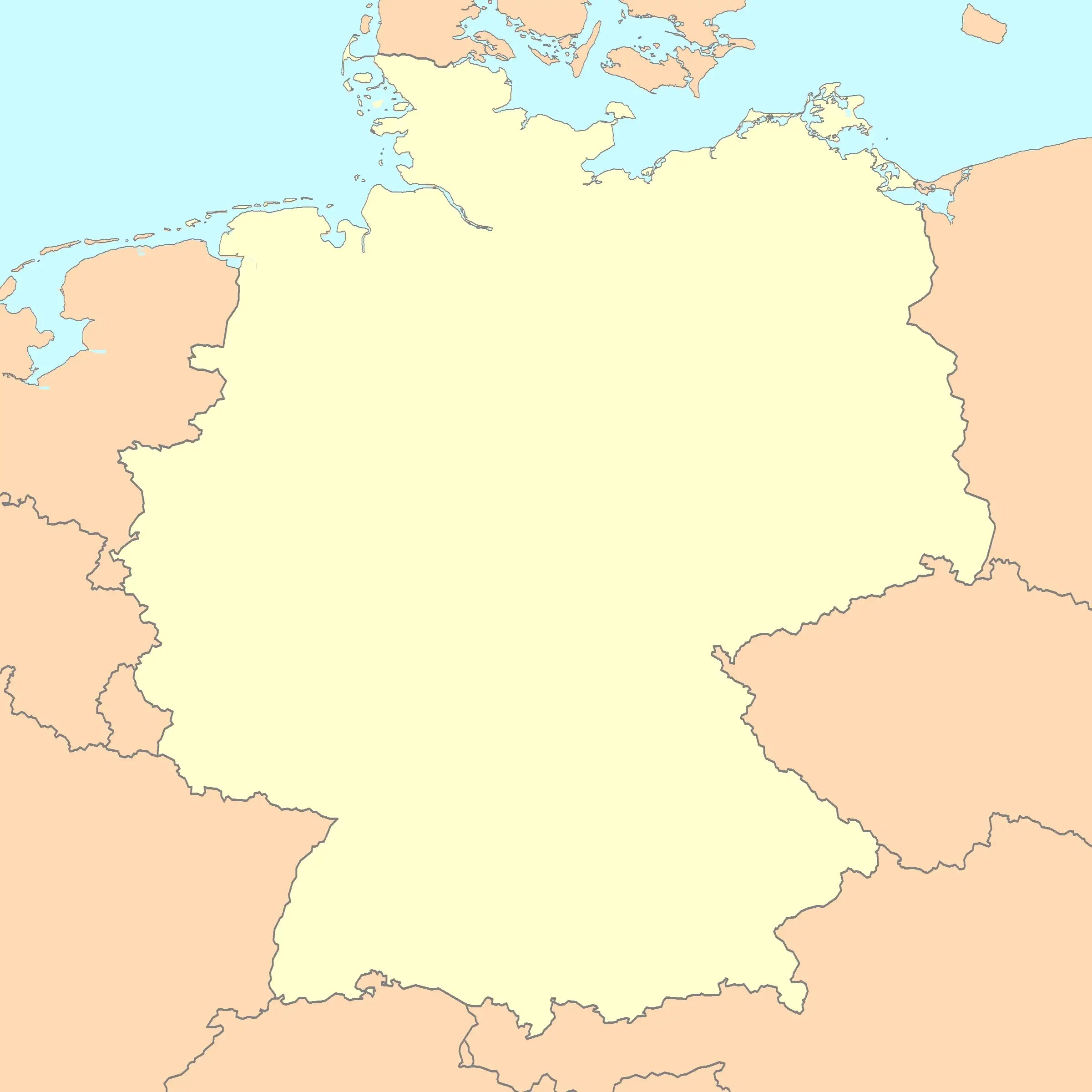 Карта германии 2023. Германия. Карта. Очертания Германии. Контур Германии. Германия контур территории.