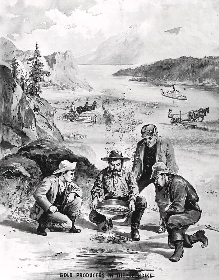 Klondike Gold Rush. The Yukon Gold Rush. Клондайкская Золотая лихорадка Аляска. Золотая лихорадка Аляска Джек Лондон. Клондайк золото