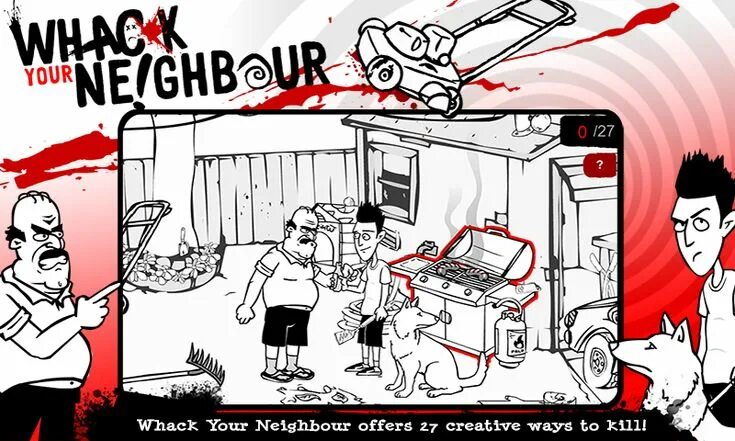 Who your neighbor. Whack your neighbour pinhead.
