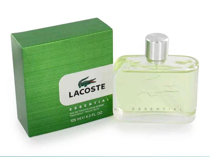 Зеленая туалетная вода мужская. Lacoste Essential 125ml. Lacoste Essential 125 мл. Lacoste Essential (m) EDT 125 ml.. Lacoste Essential мужской 75.