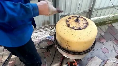 Как поменять подшипник на бетономешалке