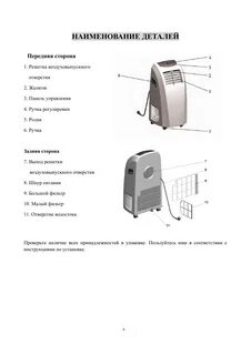 Кондиционер для дома инструкция