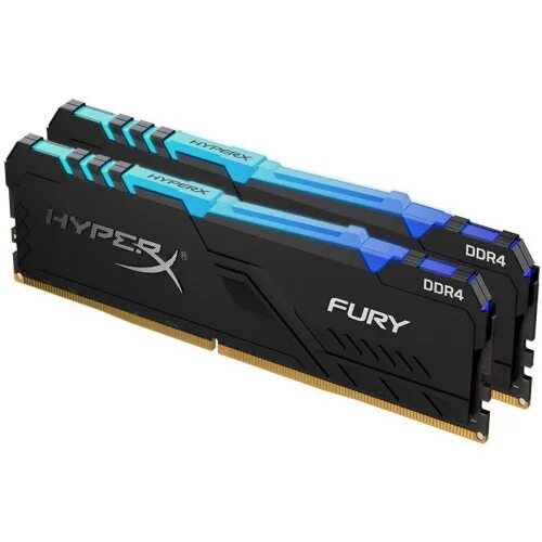 Память ddr4 8gb 3200. Оперативная память HYPERX Fury ddr4 RGB 2x8gb. Модуль памяти Kingston HYPERX Fury. Оперативная память 32 ГБ HYPERX Fury. Kingston 16gb ddr4 3200mhz.