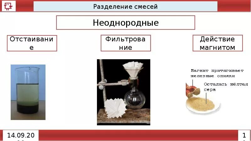 Картинки СПОСОБ РАЗДЕЛЕНИЯ ФИЛЬТРОВАНИЕ ПРИМЕРЫ