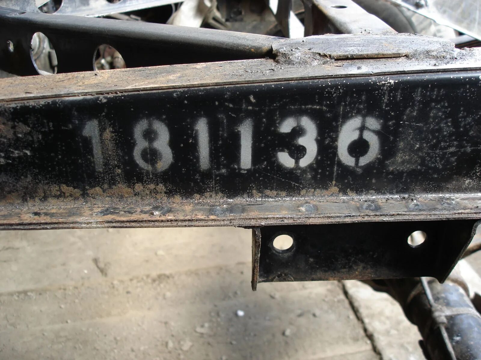 Номер рамы ГАЗ-69 - ГАЗ 69, 2,1 л, 1955 года наблюдение DRIVE2
