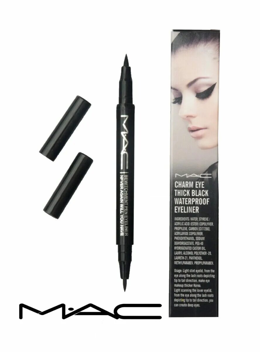 Eyeliner Hyun Black Waterproof. Mac Waterproof Eyeliner 201. Угольно черная подводка для глаз. Waterproof Eyeliner Black.