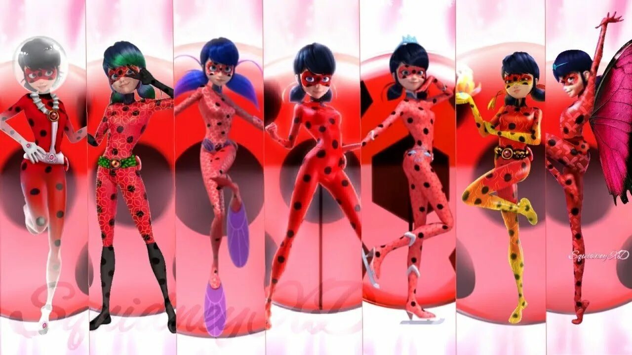 Как делают леди баг. Леди баг и супер кот перевоплощение. леди баг miraculous. костюм леди баг и маринет. леди баг трансформация героев всех.