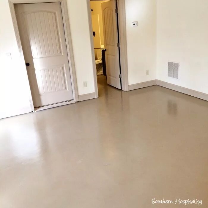 Diagonal Concrete Wood Floor Concrete wood floor, Concrete stained floors, Concr