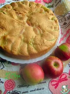 Рецепт шарлотки с яблоками в мультиварке пышный