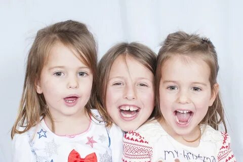 My sister three children