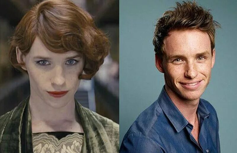 интересные персонажи из фильмов. фото актеров и их роли. эдди редмэйн сыграл женщину. хит леджер в роли джокера – "темный рыцарь". яркие образы актеров.