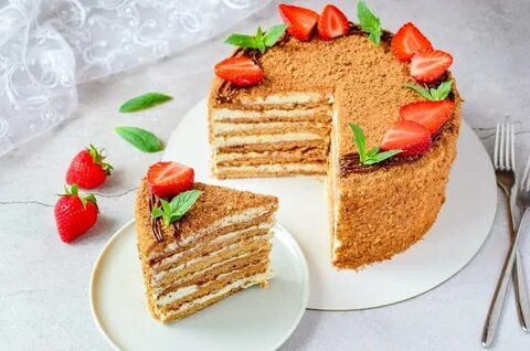 Торты и кулинария медовик