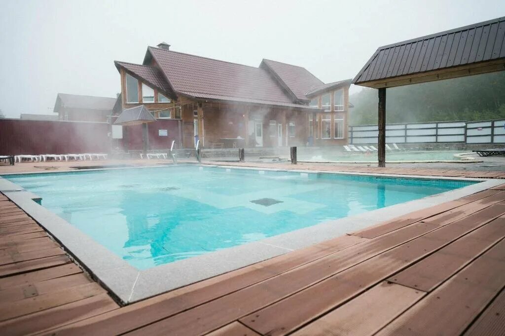 База отдыха Антарис (ноябрь 2016г.) Picture of Paratunskiye Hot Spring, Paratu