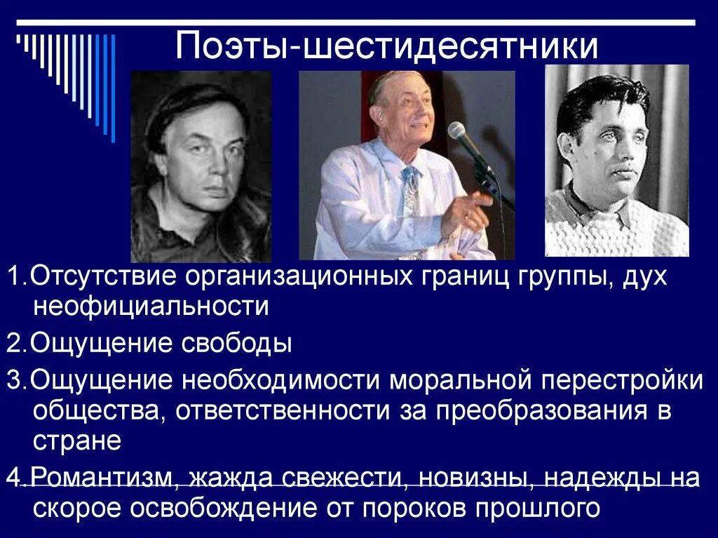 Поэзия 60 веков. Поэты шестидесятники 20 века. Евтушенко и поэты шестидесятники. Шестидесятники поэты-шестидесятники. Оттепель поэты шестидесятники.