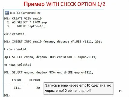 Option checked