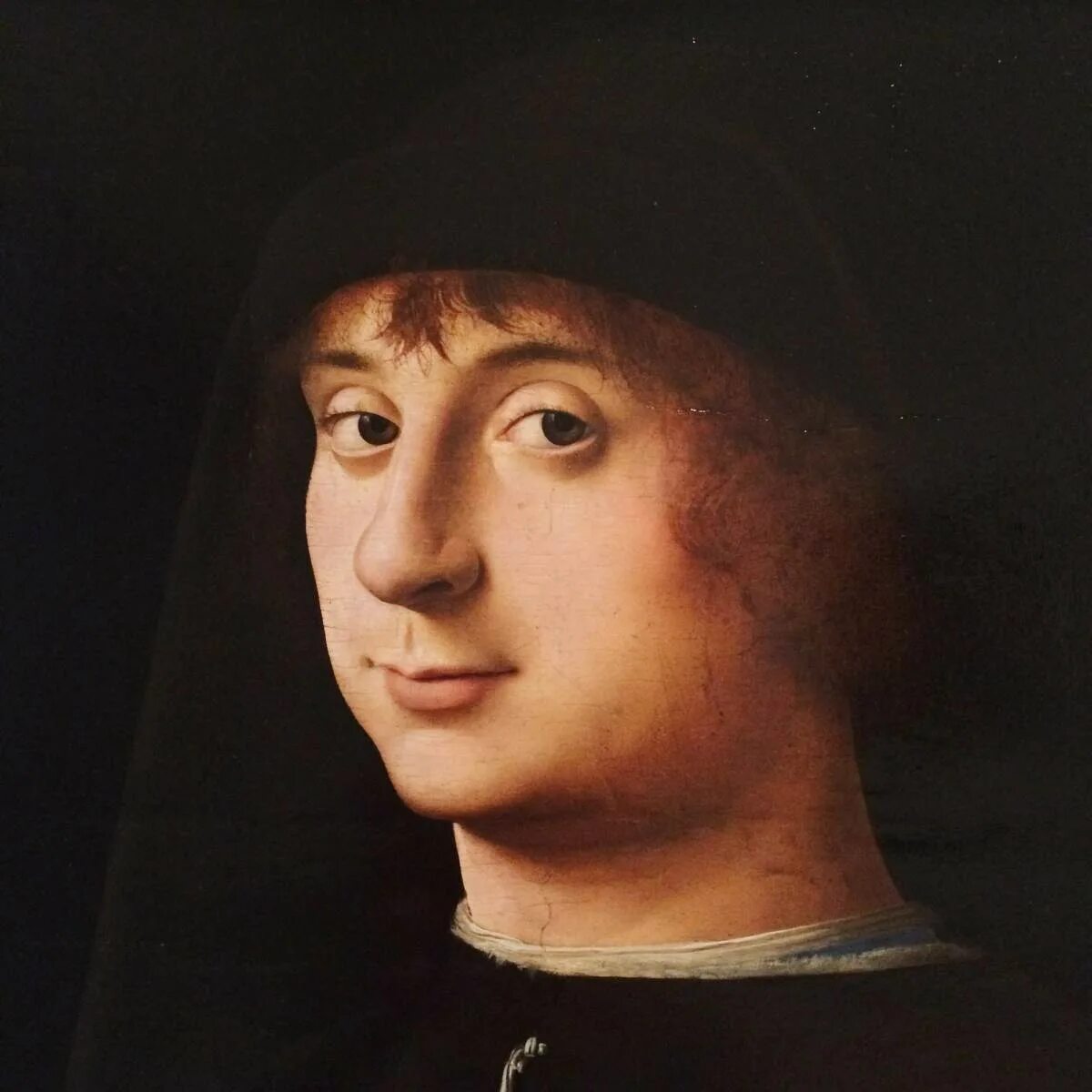 It is a portrait of a