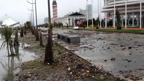 Шторм в грузии