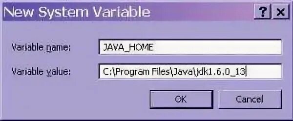 Java home variable