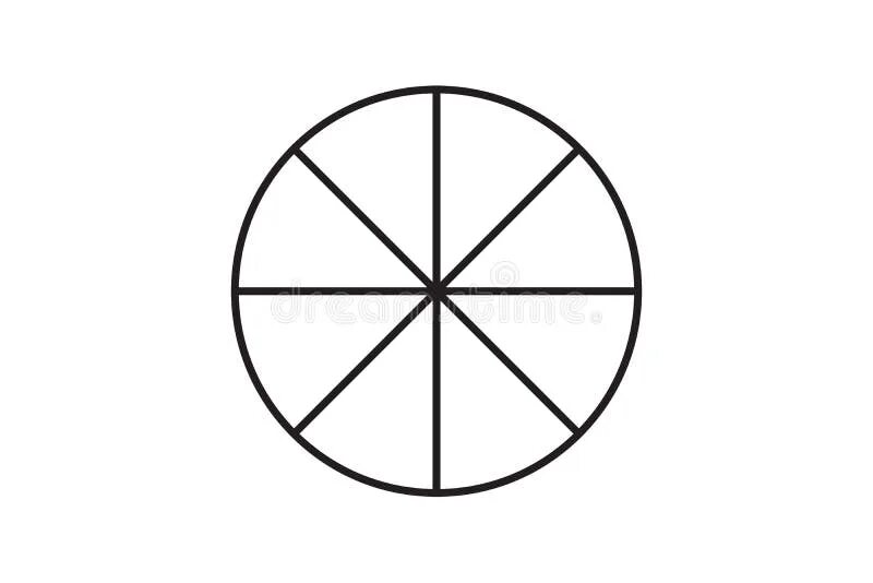 22-section-pie-chart.gif (715 × 718) Pie chart template, Paper house template, C