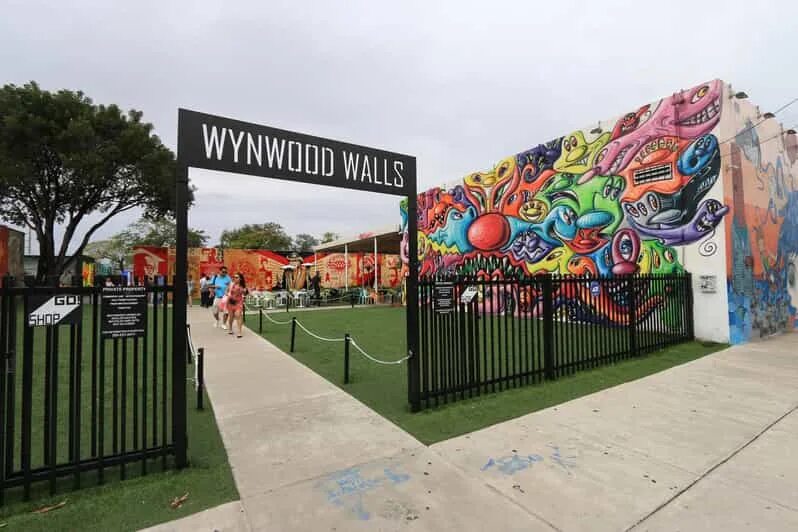 The walls are a different