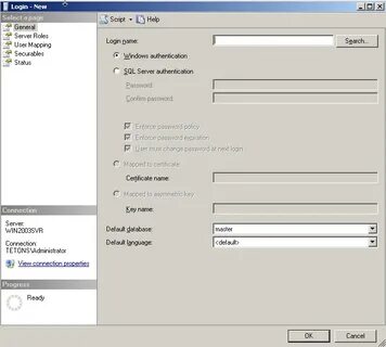 New sql