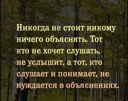 Никто никогда не слышал. Никогда никому не стоит объяснять. Никогда никому ничего не объясняйте. Не надо никому ничего объяснять. Никогда не стоит никому ничего объяснять тот кто.