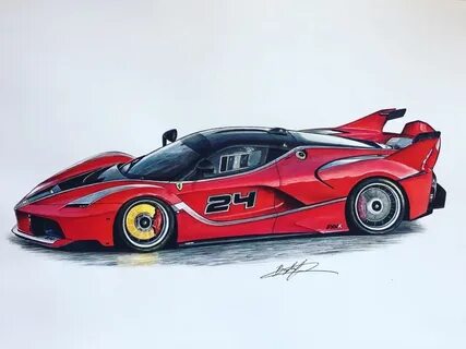 Рисунки гоночных автомобилей