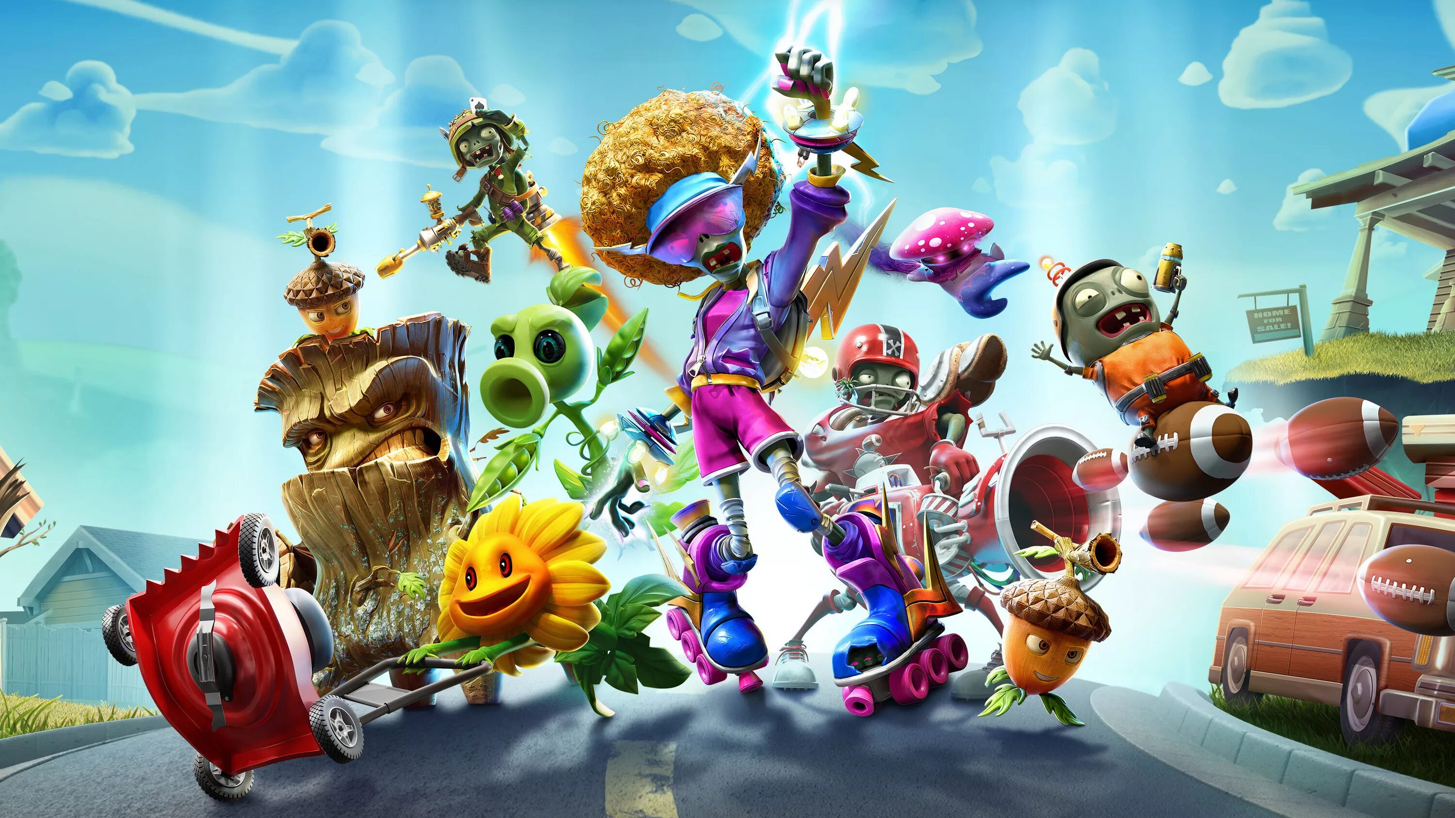 Plants vs. Zombies битва за нейборвиль зомби. Plants vs Zombies Garden Warfare битва за нейборвиль. Плантс версус зомби Гарден варфаер 2. Plants vs Zombie битва 3а нейборвиль.