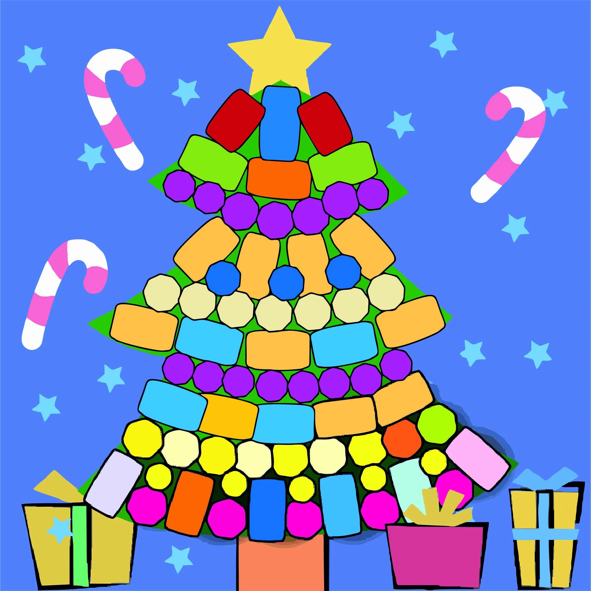 елка аппликация для детей. аппликация новогодняя елка в старшей группе. нарядная елка аппликация. аппликация елка. аппликация новогодняя елка.