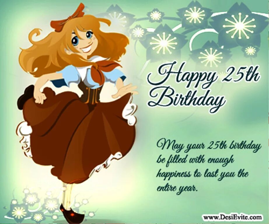 Happy 25th Birthday. Happy 25. 25 Лет Happy Birthday. Сегодня день рождения. Hello 25