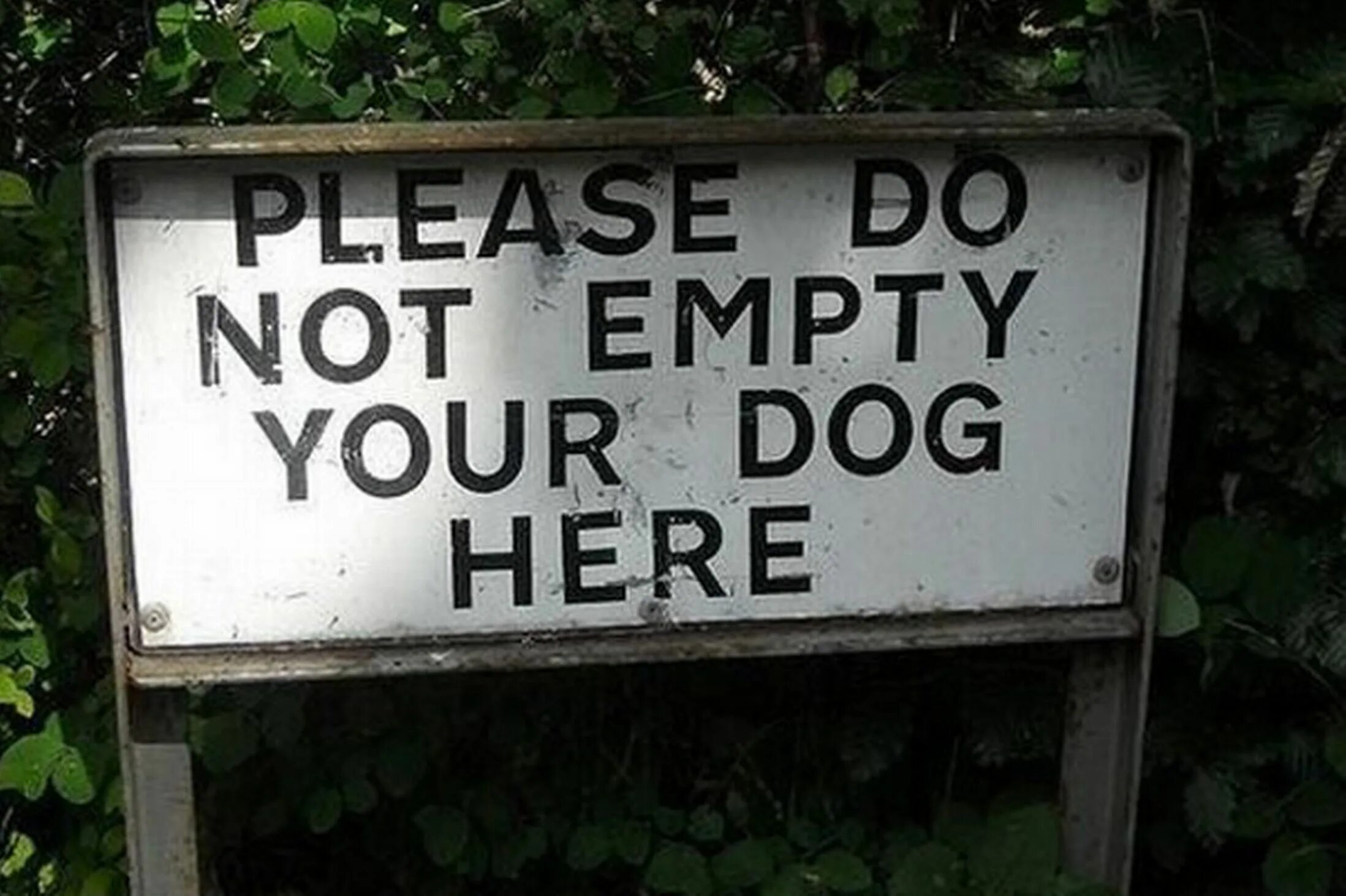 Can not be empty