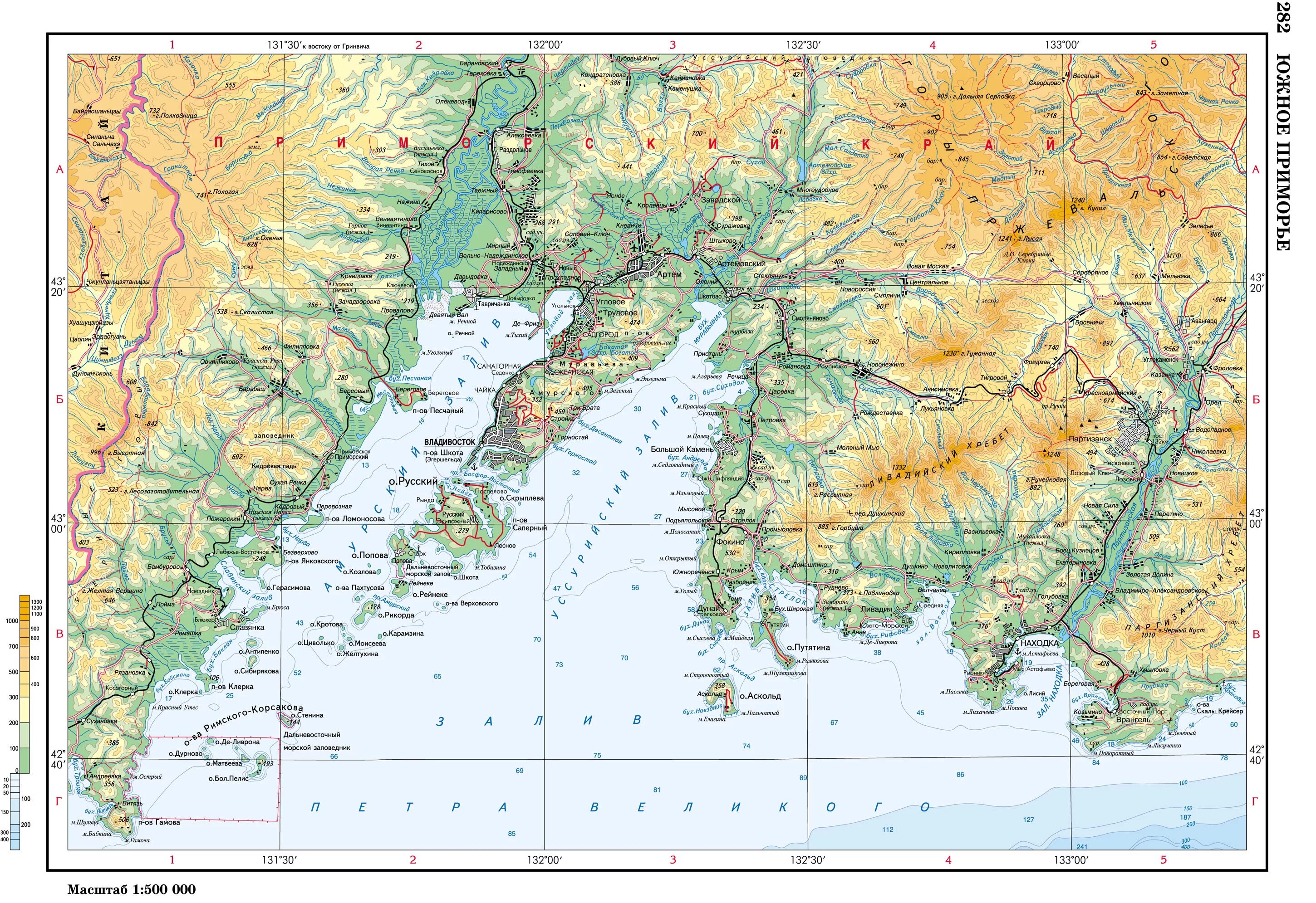 В какой части страны находится владивосток. Залив Петра Великого на карте России. Японское море залив Петра Великого. Японское море залив Петра Великого бухты. Залив Петра Великого на карте России физической.