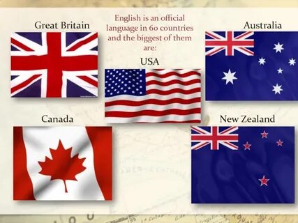 One of the english speaking countries