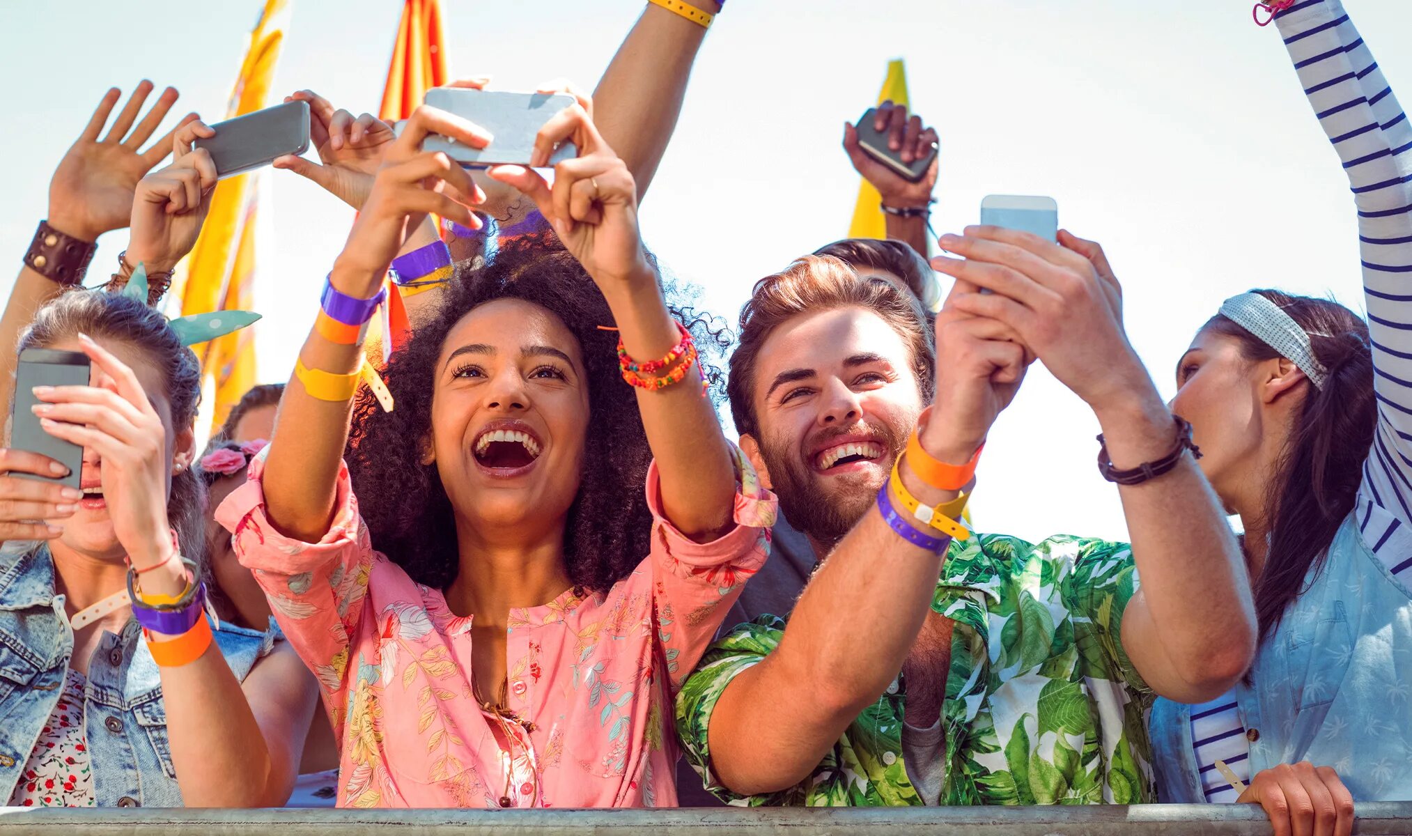 What are you a fan of. Concert fans. fan person. music fest a4. team fan.