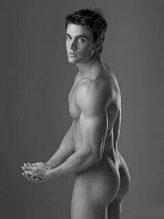 Young male nude model.