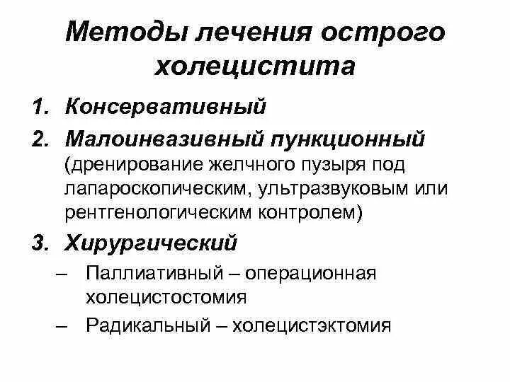 Препараты при воспалении желчного пузыря