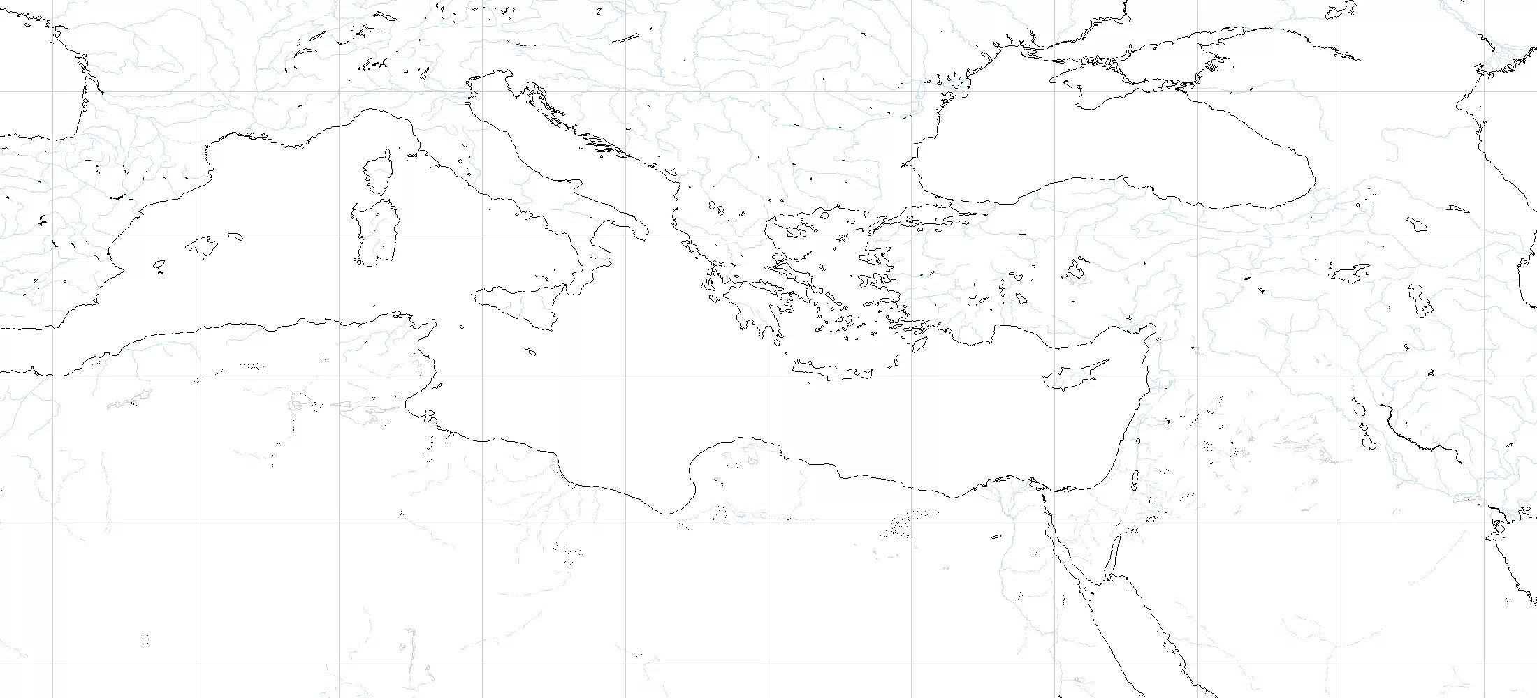 Где был древнейший алфавит на контурной карте. Средиземное море на контурной карте. Контурная карта Средиземноморья. Контурная карта Средиземноморья древний мир.