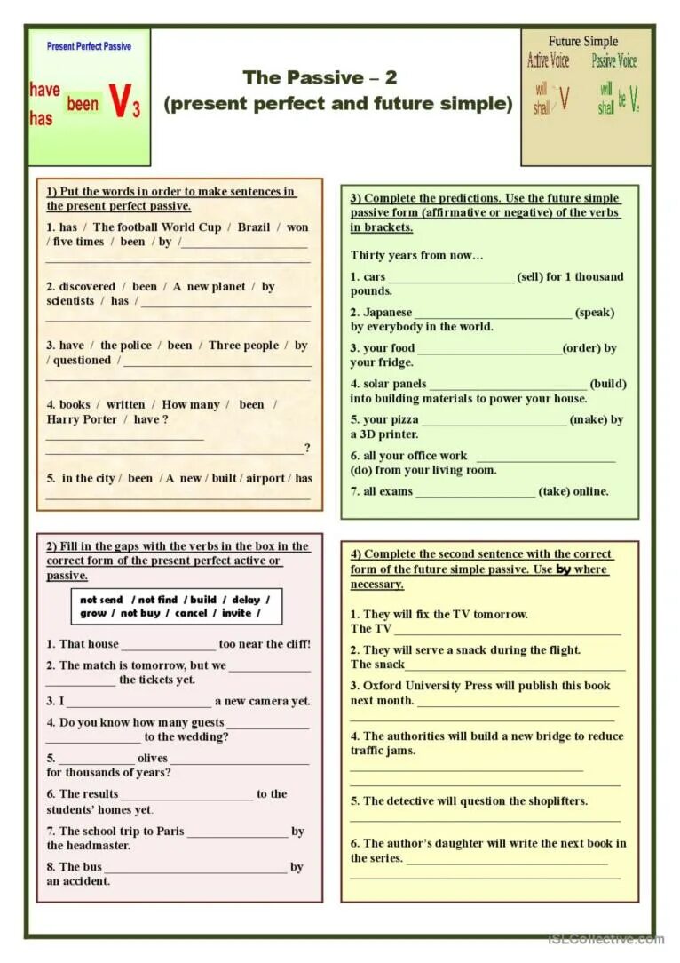 Present past future passive упражнения. Пассивный залог present perfect упражнения. Passive Voice perfect упражнения. Present simple Passive упражнения. Пассивный залог present simple упражнения.