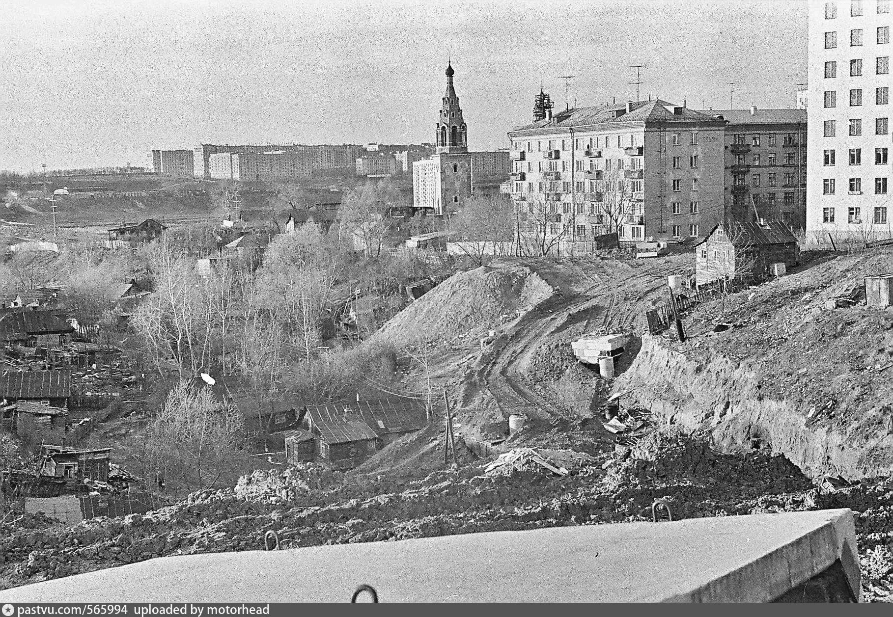 Огород в долине Раменки - Retro photos