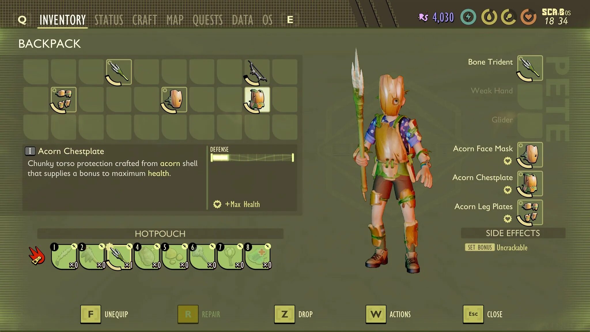 Grounded armor. Grounded armor