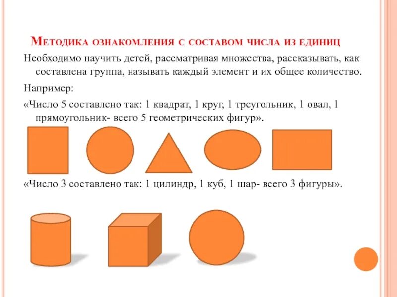 Круг плюс круг равно. Закреплять представления о количественном составе числа 5 из единиц.. Представление о количественном составе числа 5 из единиц. Ознакомление с составом числа из единиц. Методика ознакомления с составом числа из единиц схемы.