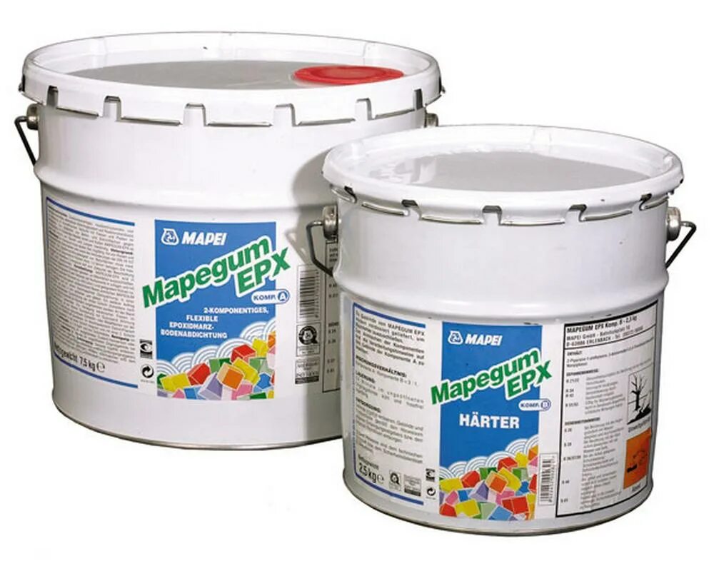 Двухкомпонентный гидроизоляция Мапей. Mapei Mapegum EPX. Двухкомпонентная эпоксидная гидроизоляция. Эпоксидная грунтовка MAPEWRAP primer 1. Гидроизоляция серая