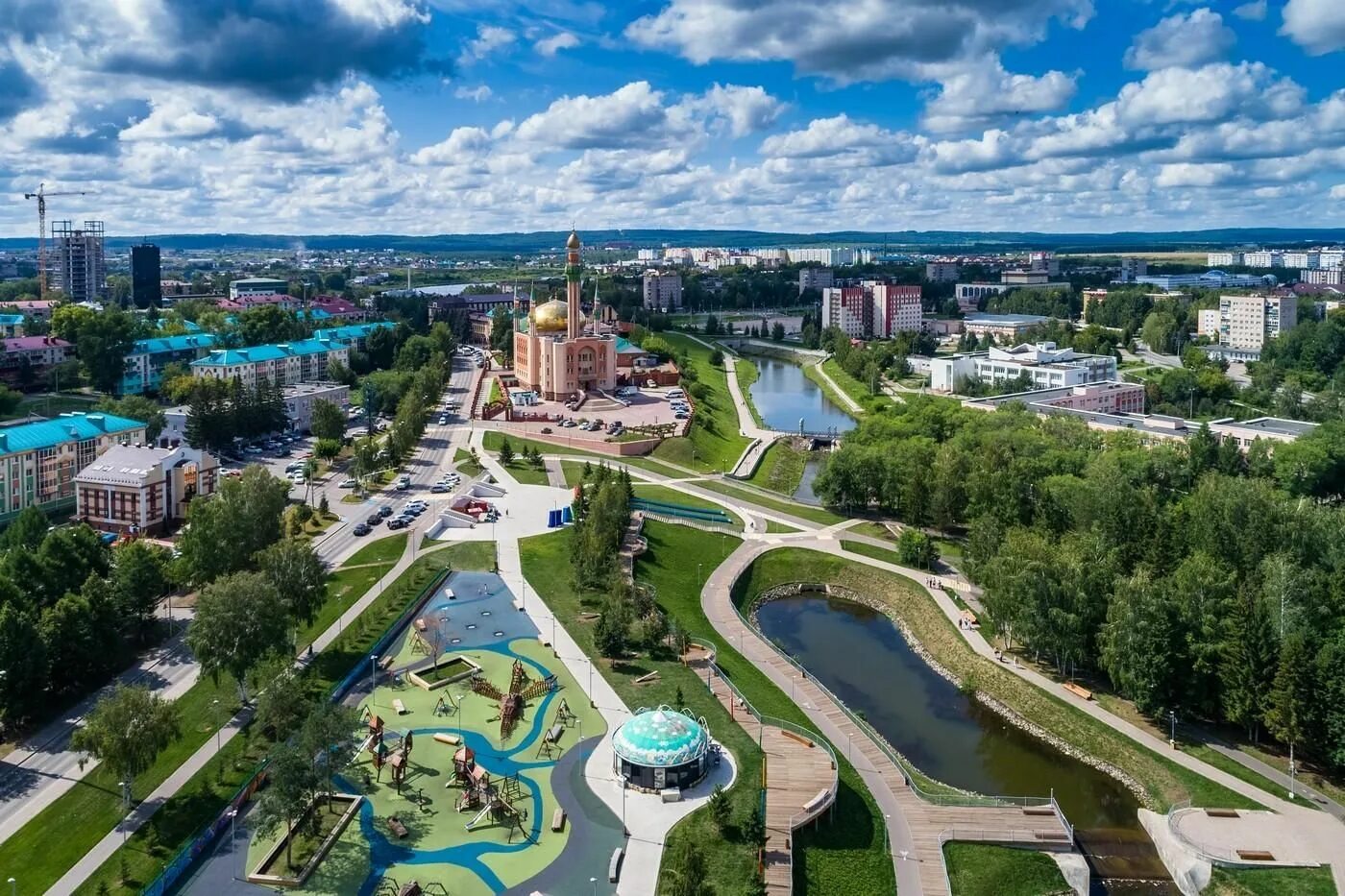 Как выглядит город альметьевск