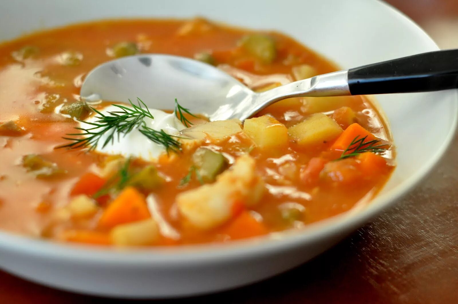 Рецепт солянки мясной с картофелем
