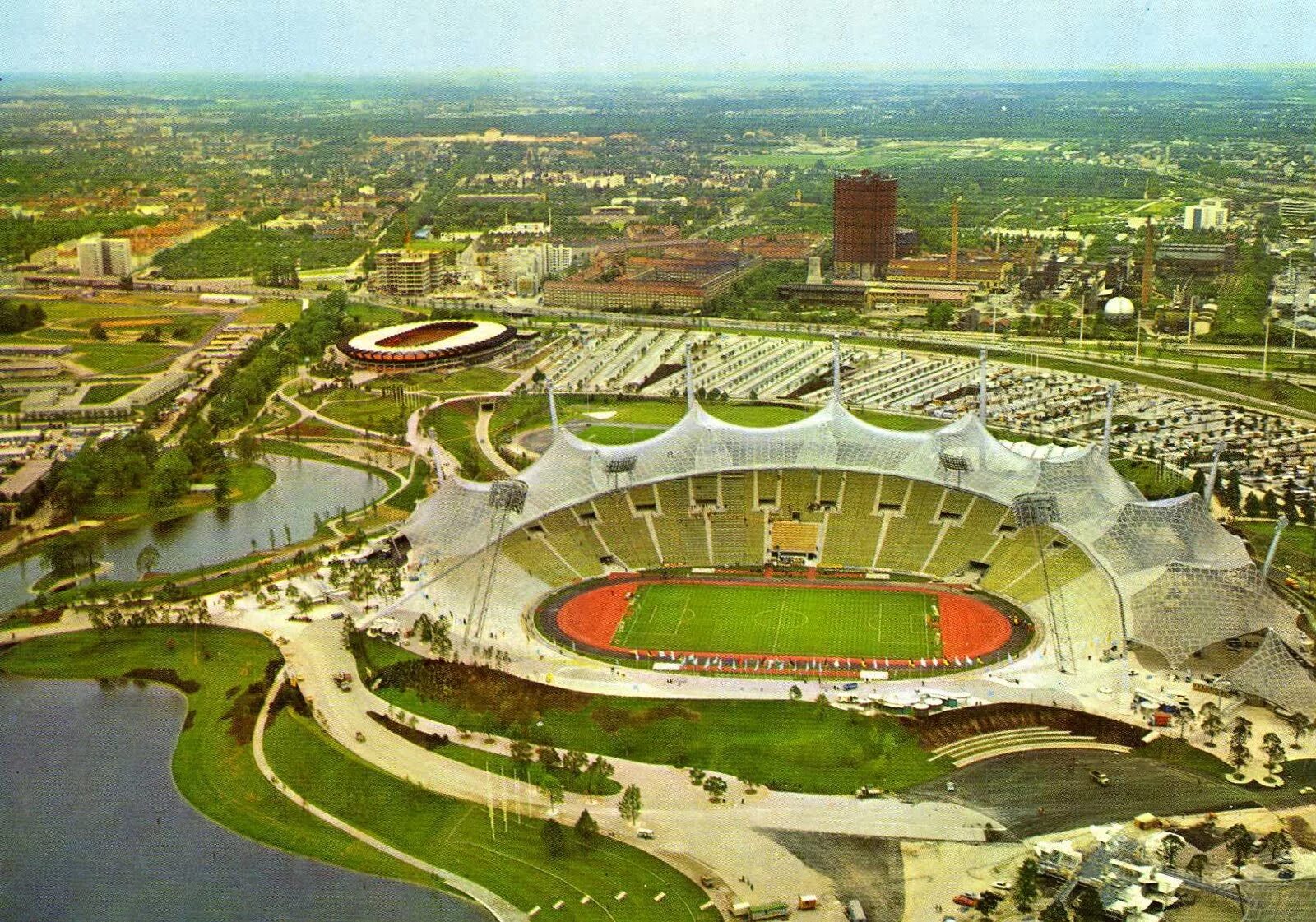 Olympic stadium. Стадион Олимпиаштадион Мюнхен. Олимпиаштадион - Мюнхен, Германия. Олимпийский стадион Мюнхен 1972. Фрай Отто Олимпийский стадион.