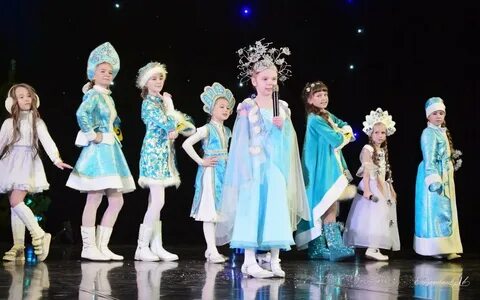 Конкурс снегурочек визитка