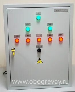 Щит управления электрообогревом