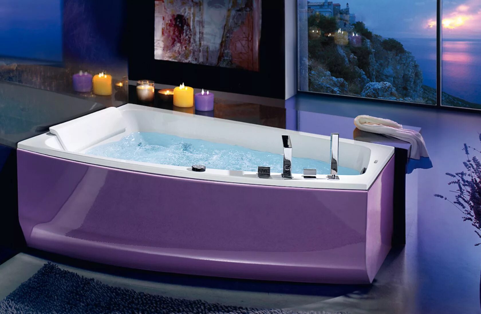 Ванна Jacuzzi Ingrid. BLUBLEU джакузи Blu bleu. Разноцветные акриловые ванны. Ванная из акрила. Стальные полимерные ванны